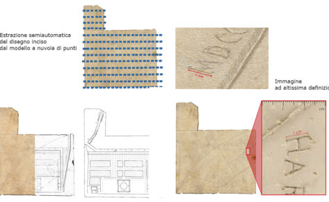 Pianta Di Mausoleo con Giardino