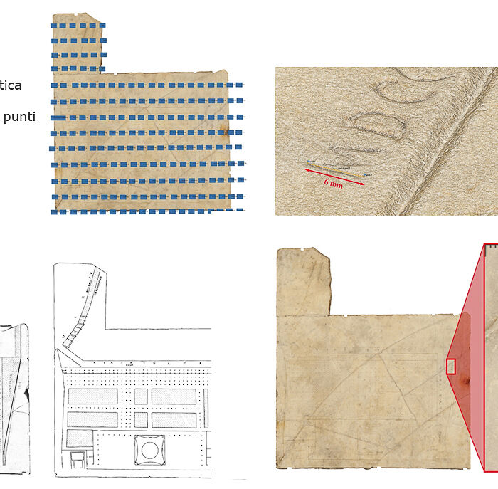 Pianta Di Mausoleo con Giardino