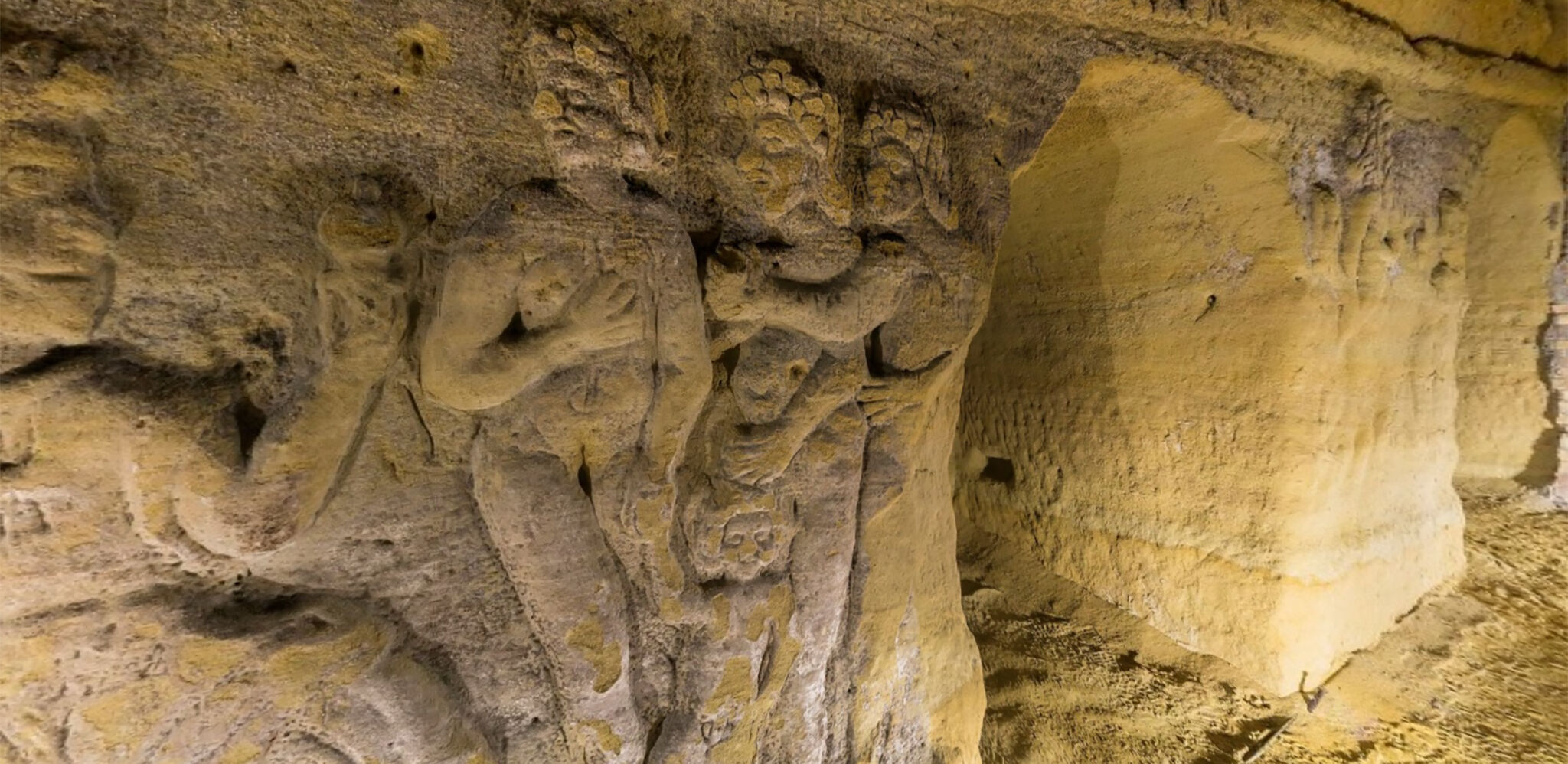 Modello 3D delle Grotte Campana di Osimo